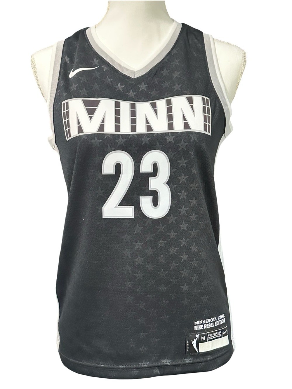 Nike Kids Black/White MINN Basketball Jersey #23